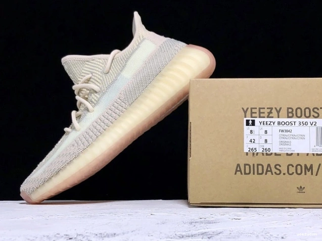 Yeezy V2 Boost Citrin FW3042 350 Adidas 0811